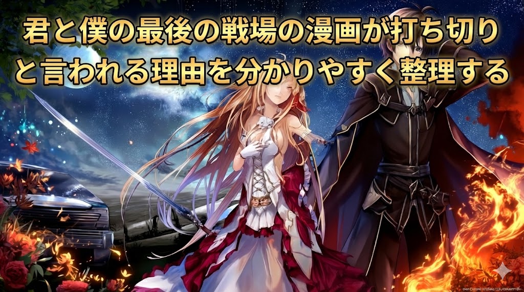 君と僕の最後の戦場の漫画が打ち切りと言われる理由を分かりやすく整理する