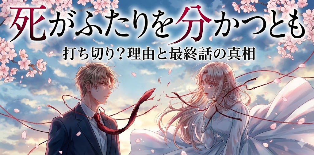 「死がふたりを分かつとも」は打ち切り？理由と最終話の真相