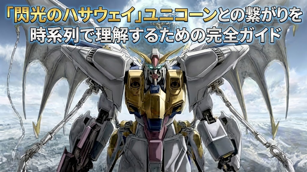 「閃光のハサウェイ」ユニコーンとの繋がりを時系列で理解するための完全ガイド